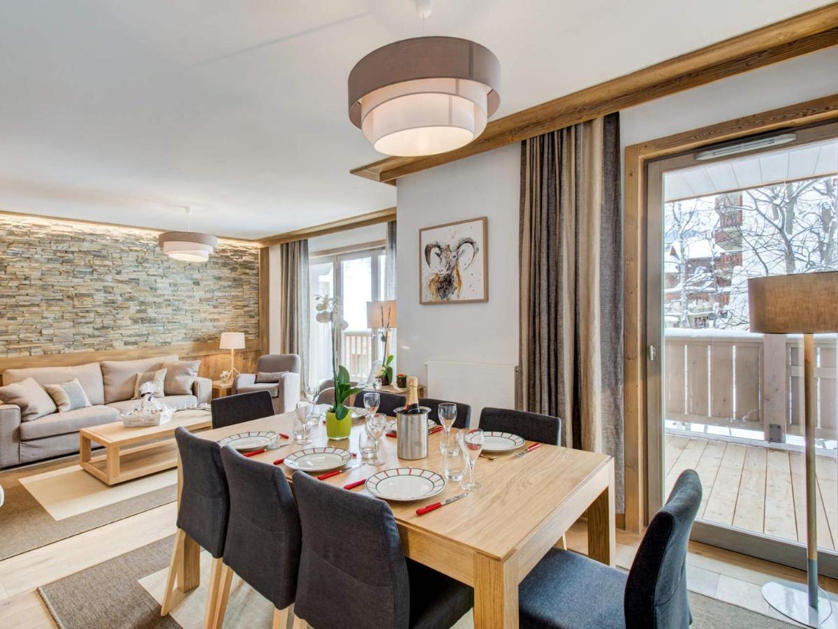 Appartement Contemporain A Courchevel Village, Proche Pistes Avec Parking Et Casier A Ski - Fr-1-562-37 Exterior photo